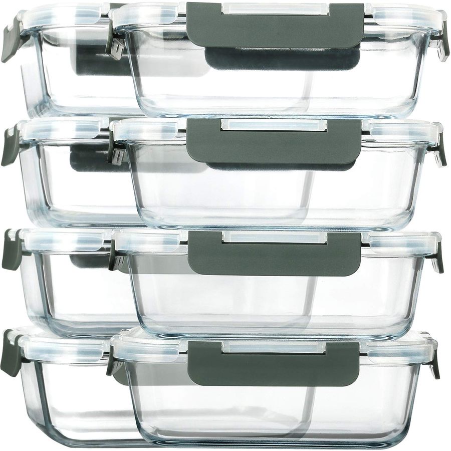 Meal Prep Freezer - ozGlass Meal Prep Containers,Glass Food Storage
