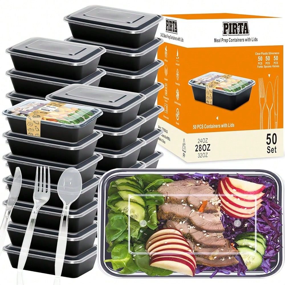 Meal Prep Freezer - Pack250Piece 28 Oz Meal Prep Containers