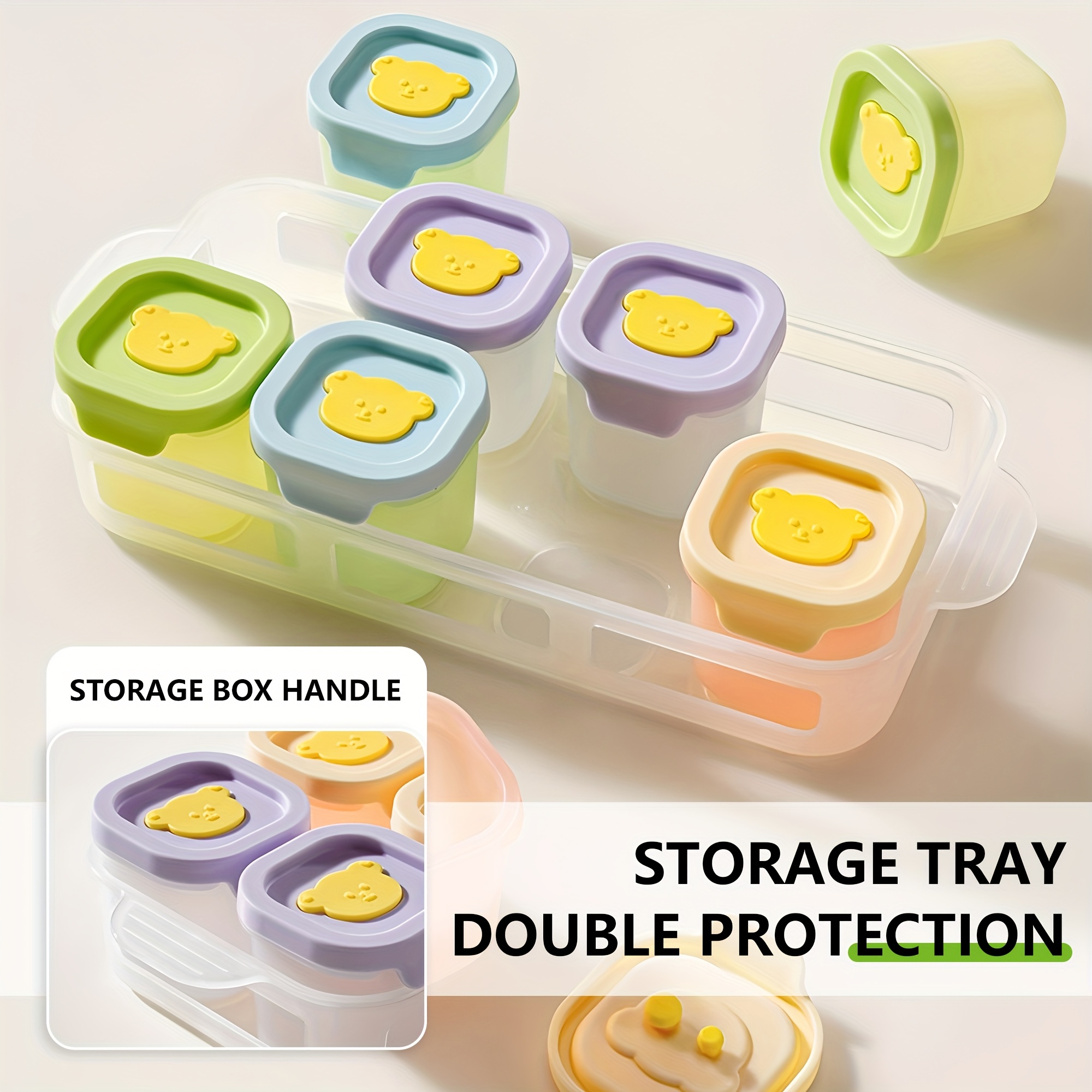 9pcs Silicone Food Storage Con – Meal Prep Oatmeal Bewertung und Preis