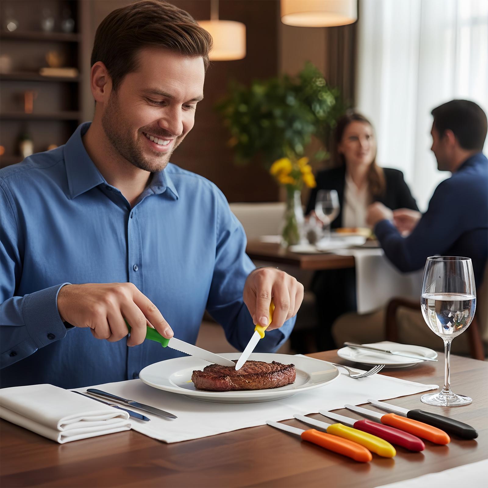 Serrated Steak Cutter 5 Pieces – Meal Prep For Cutting Bewertung und Preis