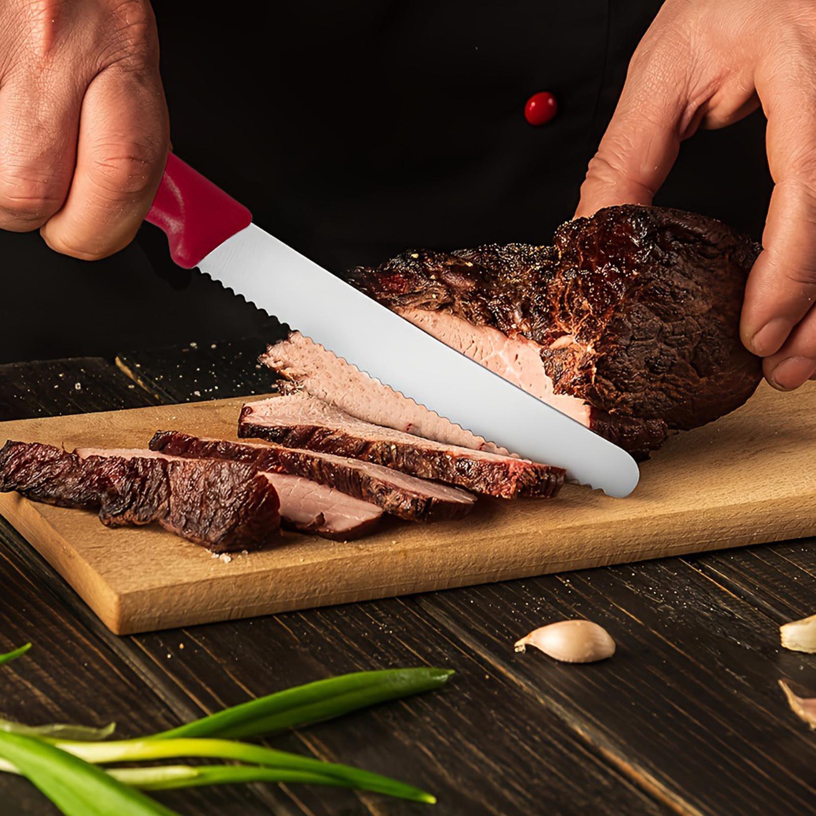 Serrated Steak Cutter 5 Pieces – Meal Prep For Cutting Bewertung und Preis