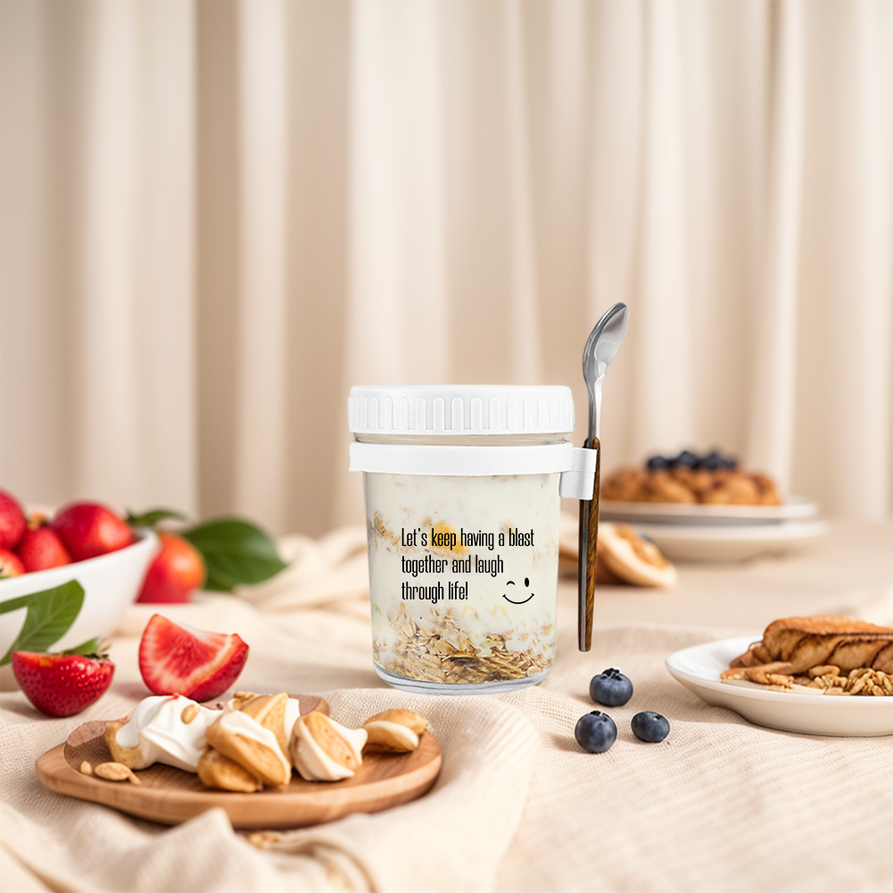 Cereal Milk Fruit Salad Storag – Meal Prep Oatmeal Bewertung und Preis