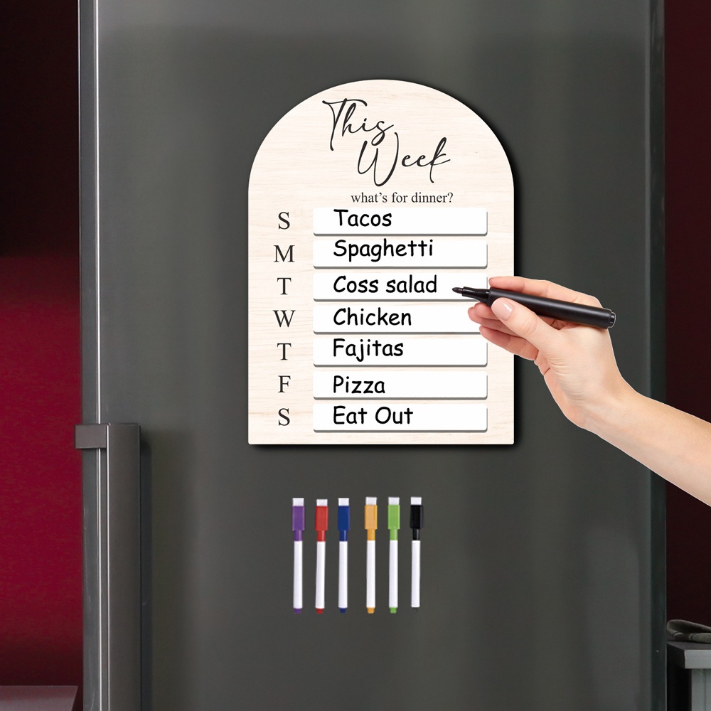Practical Magnetic Fridge Meal – Meal Prep Menu Bewertung und Preis