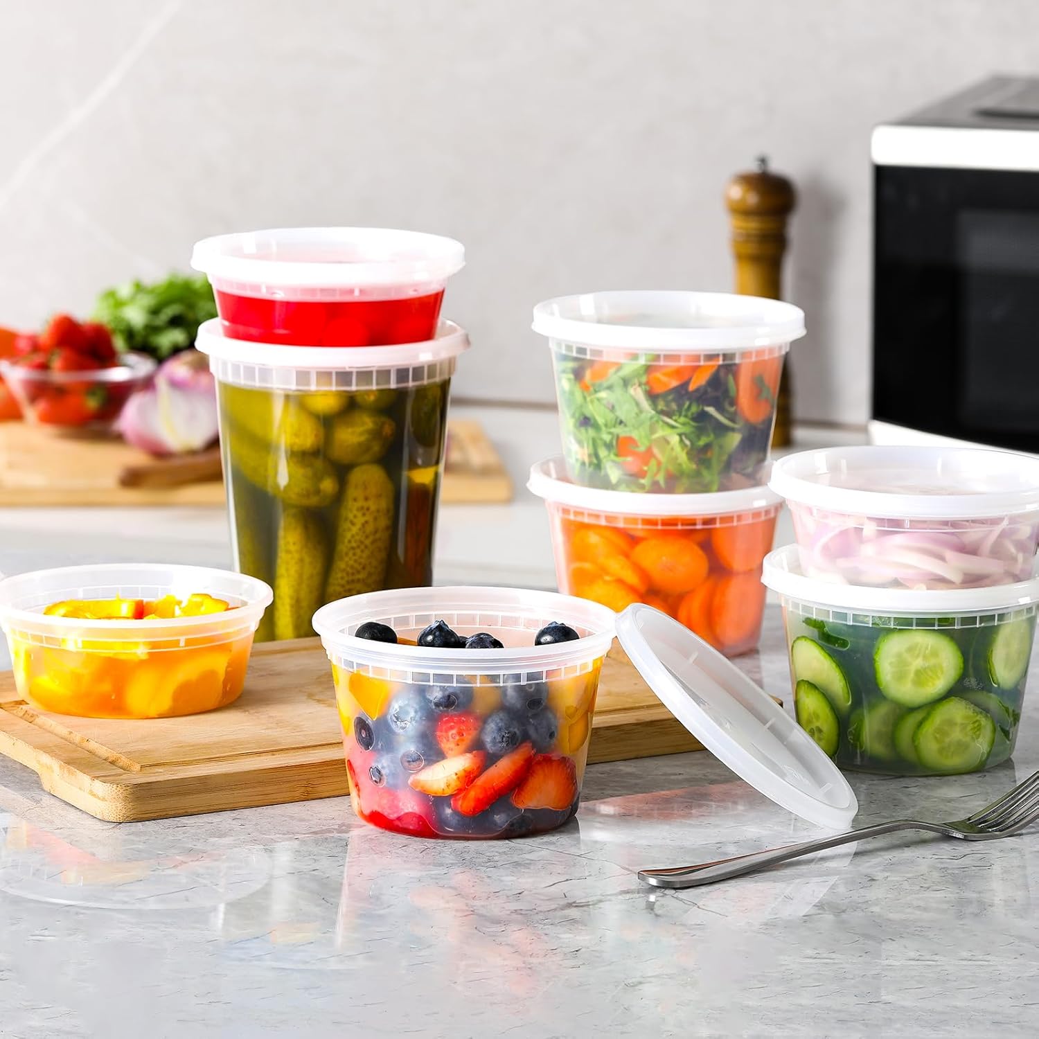 24 Pack Plastic Food Container – Meal Prep Freezer Bewertung und Preis