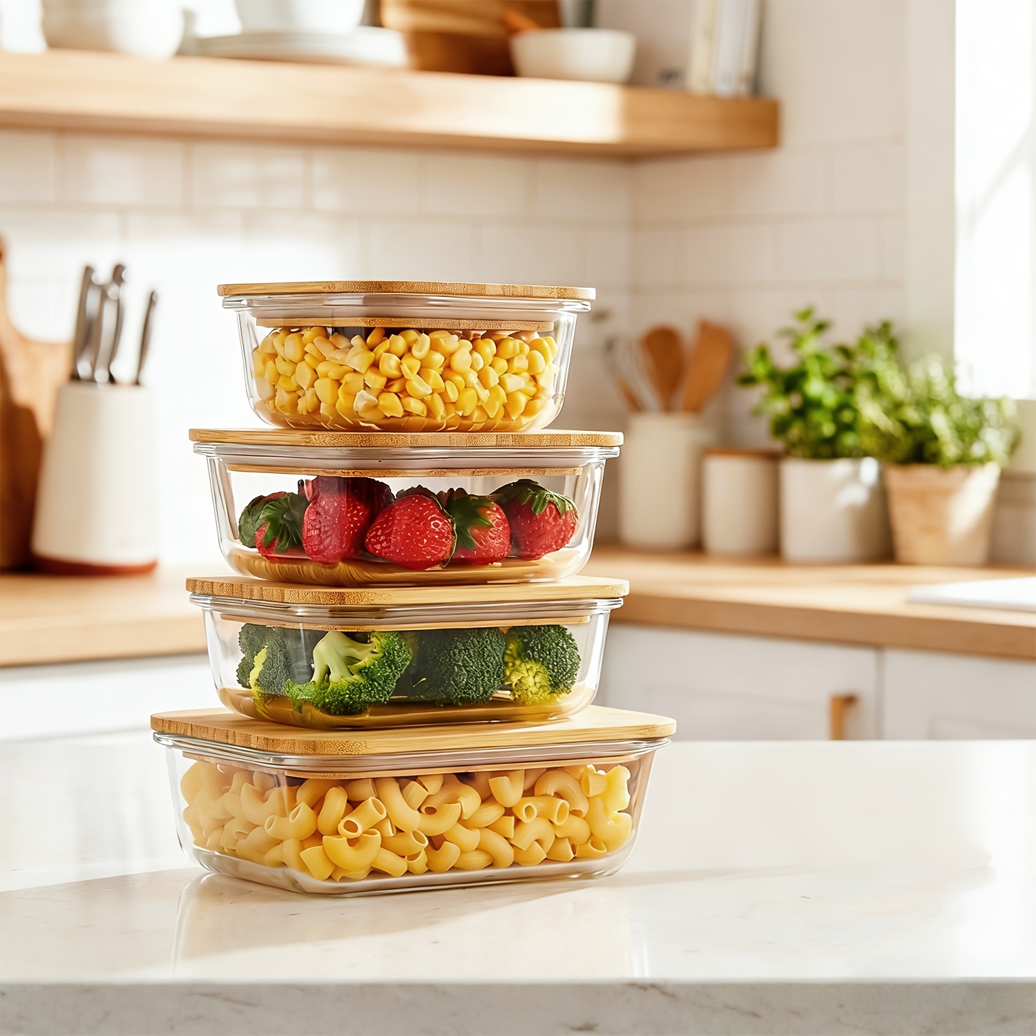 8pcs(4pcs Containers And 4pcs  – Meal Prep Freezer Bewertung und Preis