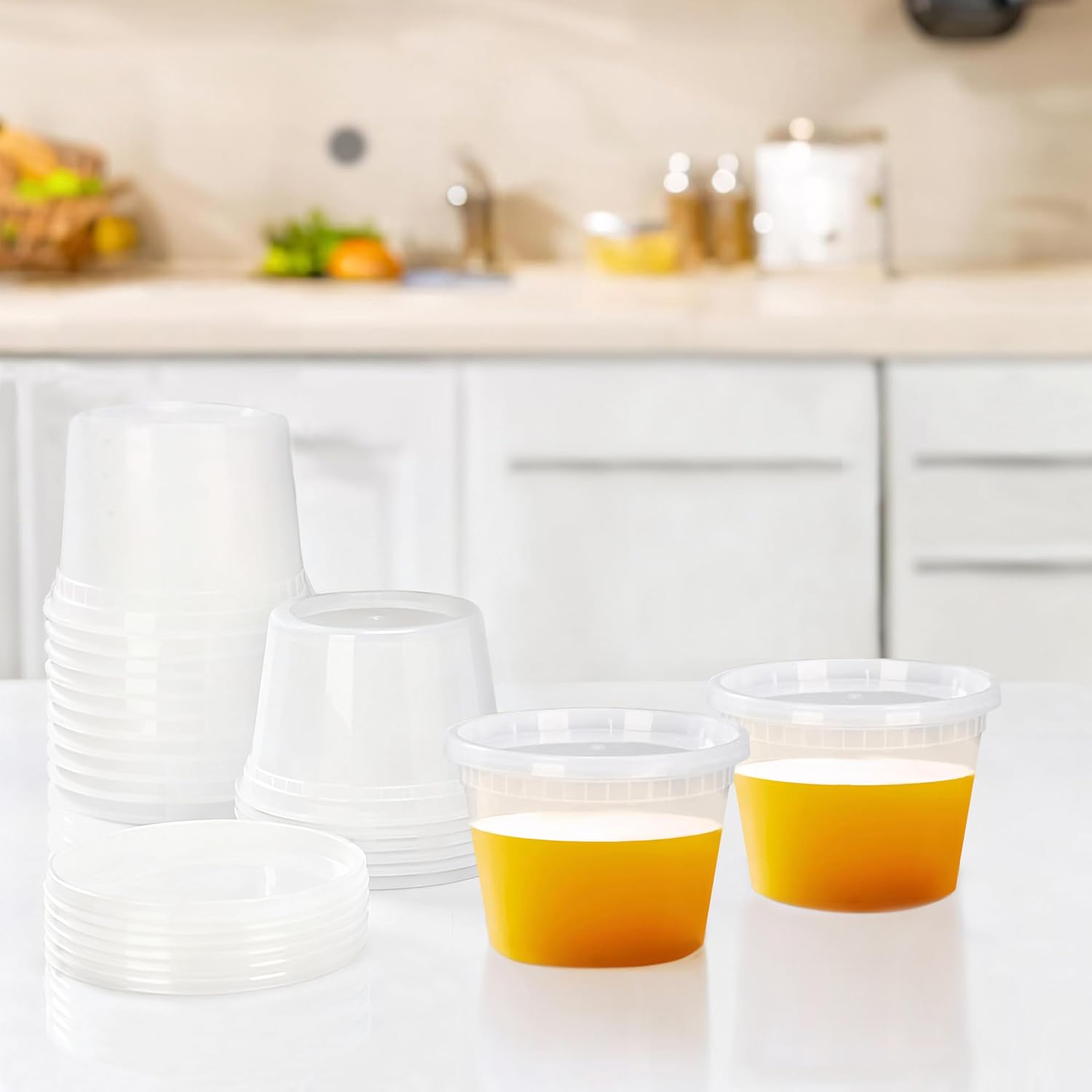 50 Sets 16 oz Plastic Deli Con – Meal Prep Freezer Bewertung und Preis