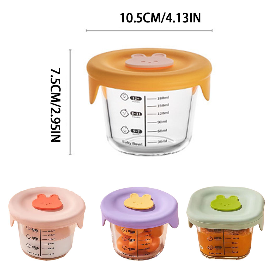 4 PCS Mini Glass Bowl with Sil – Meal Prep Freezer Bewertung und Preis