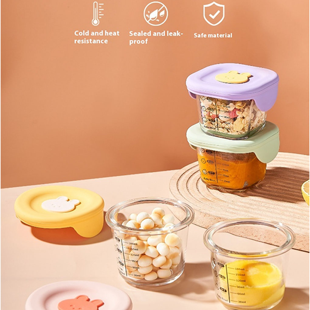 4 PCS Mini Glass Bowl with Sil – Meal Prep Freezer Bewertung und Preis