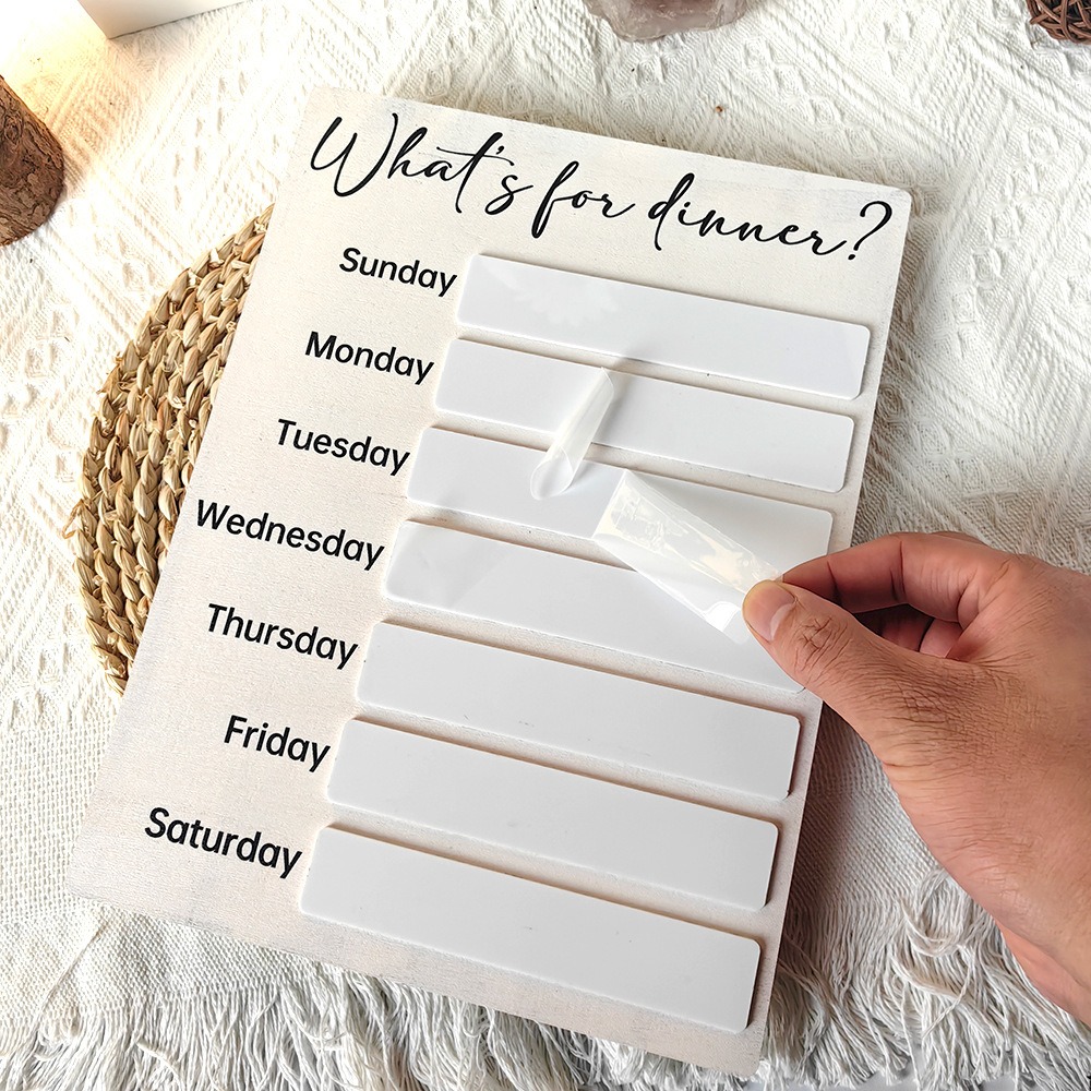 Practical Magnetic Fridge Meal – Meal Prep Menu Bewertung und Preis