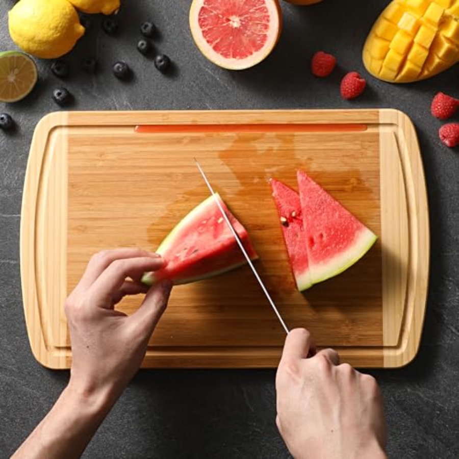 Large Wooden Cutting Board for – Meal Prep For Cutting Bewertung und Preis