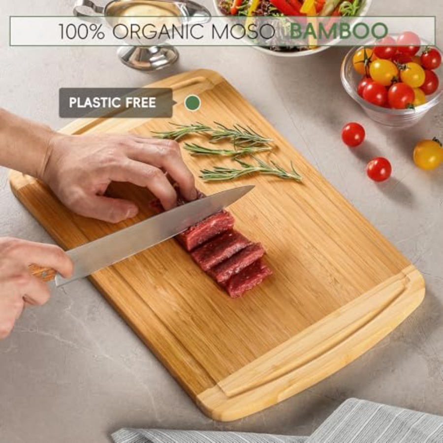Large Wooden Cutting Board for – Meal Prep For Cutting Bewertung und Preis