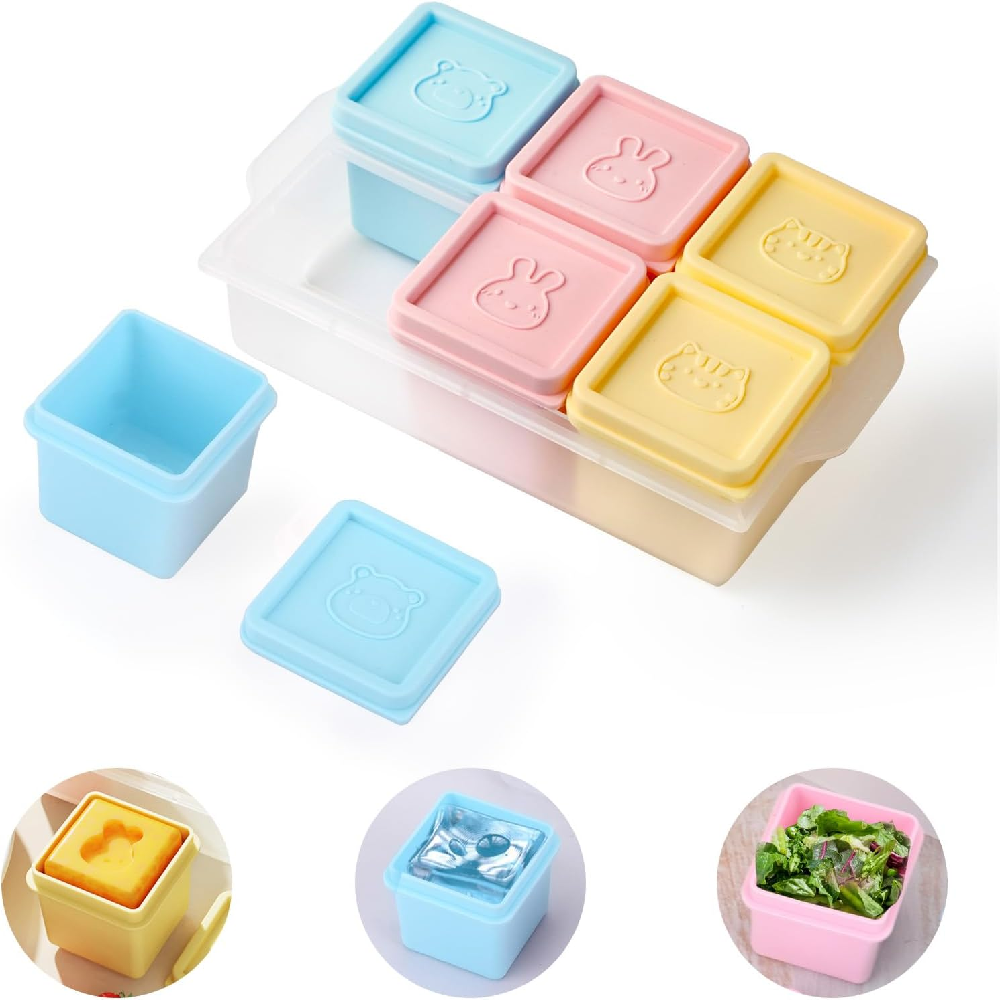 1 pack of 6 silicone food stor – Meal Prep Oatmeal Bewertung und Preis