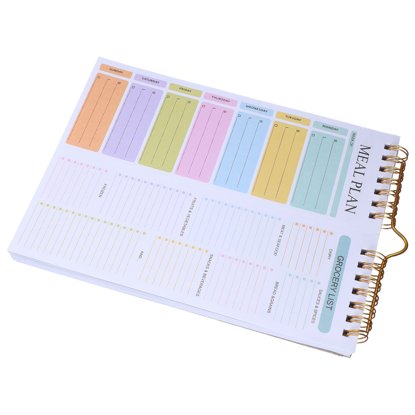 Weekly Meal Planner Notebook A – Meal Prep Menu Bewertung und Preis