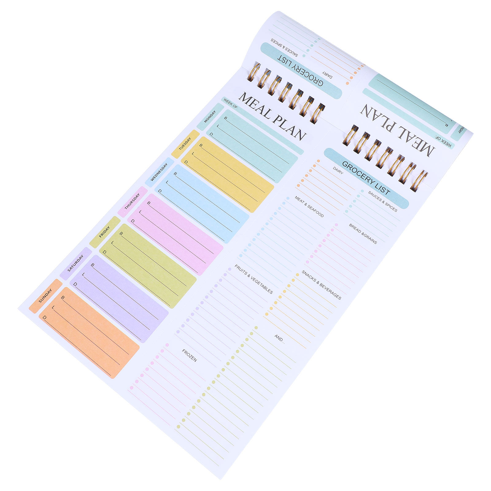 Weekly Meal Planner Notebook A – Meal Prep Menu Bewertung und Preis