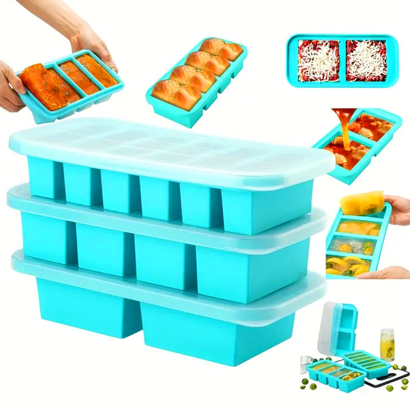 2 or 3-piece Silicone Freezer  – Meal Prep Oatmeal Bewertung und Preis