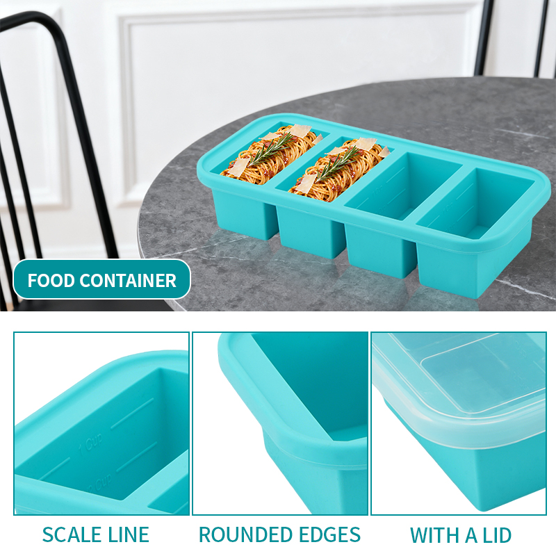 2 or 3-piece Silicone Freezer  – Meal Prep Oatmeal Bewertung und Preis