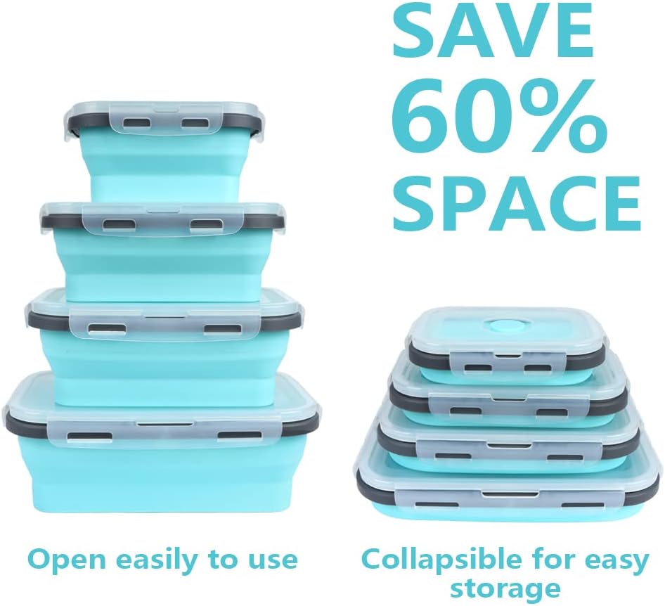 4PS Collapsible Food Storage C – Meal Prep Oatmeal Bewertung und Preis