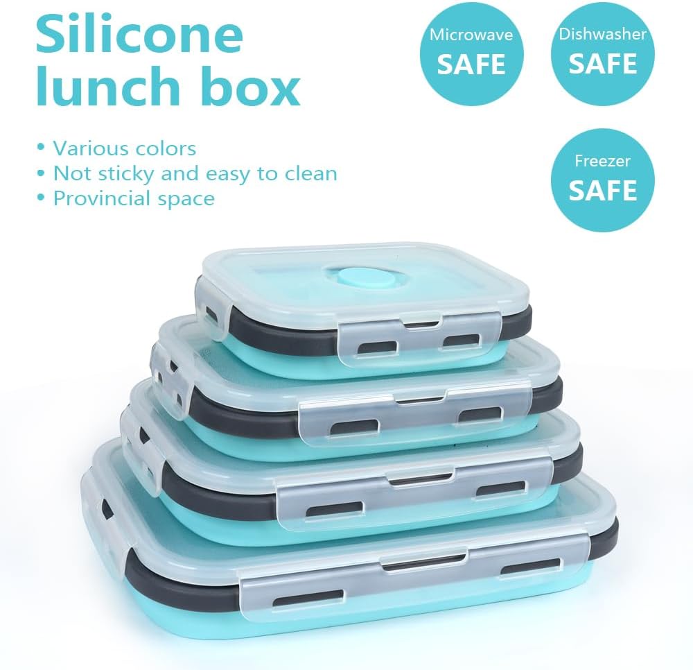 4PS Collapsible Food Storage C – Meal Prep Oatmeal Bewertung und Preis