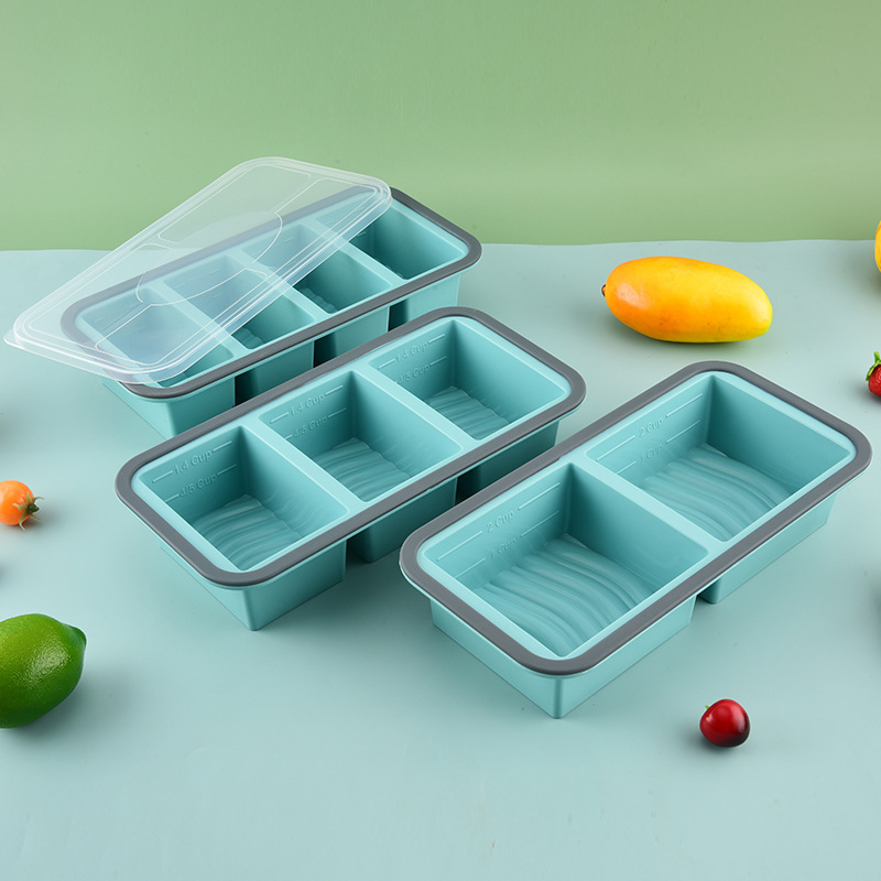 1pc Silicone Food Freezer Tray – Meal Prep Oatmeal Bewertung und Preis