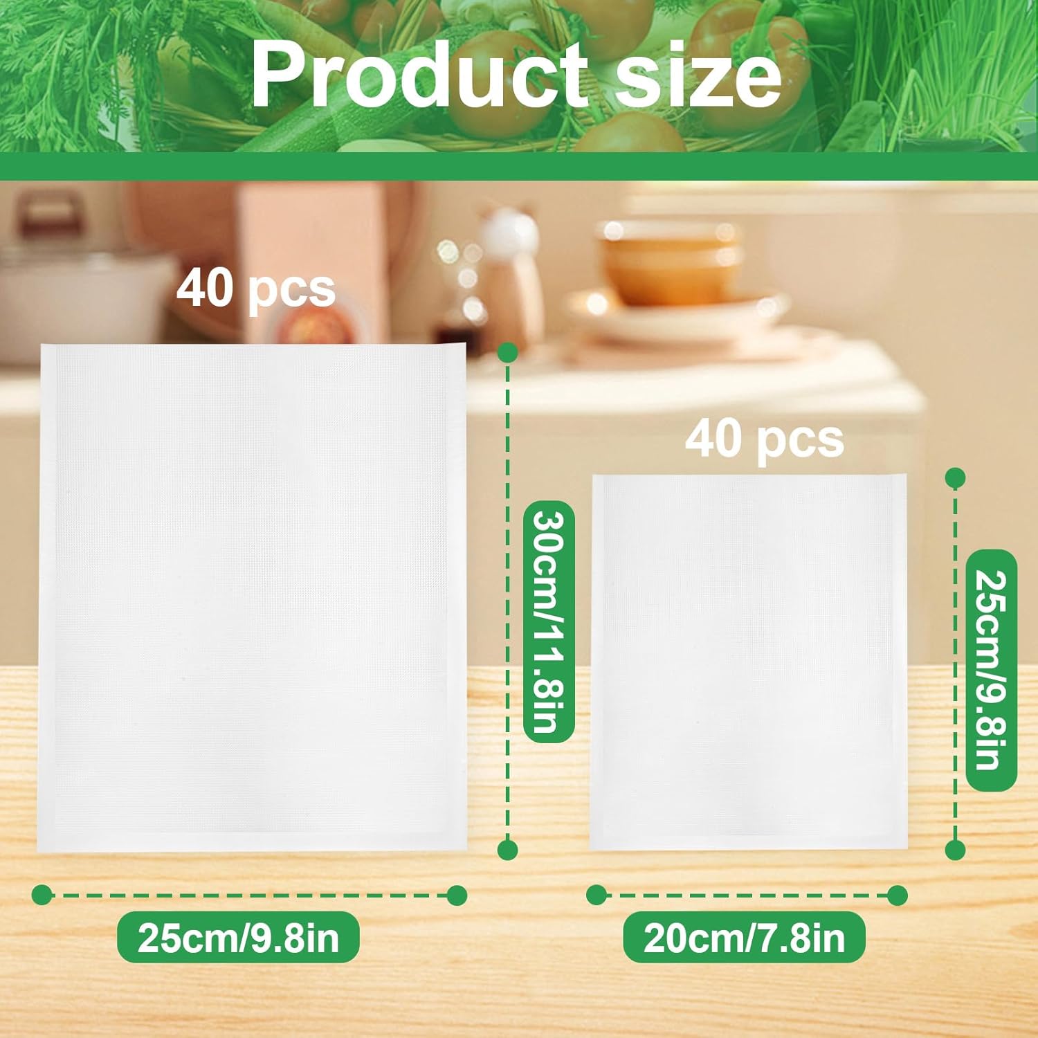 80 Pcs Thickened Food-Grade Va – Meal Prep For Cutting Bewertung und Preis