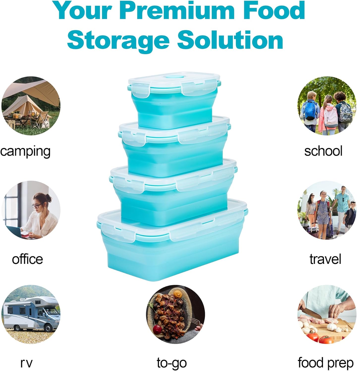 Collapsible Food Storage Conta – Meal Prep Oatmeal Bewertung und Preis