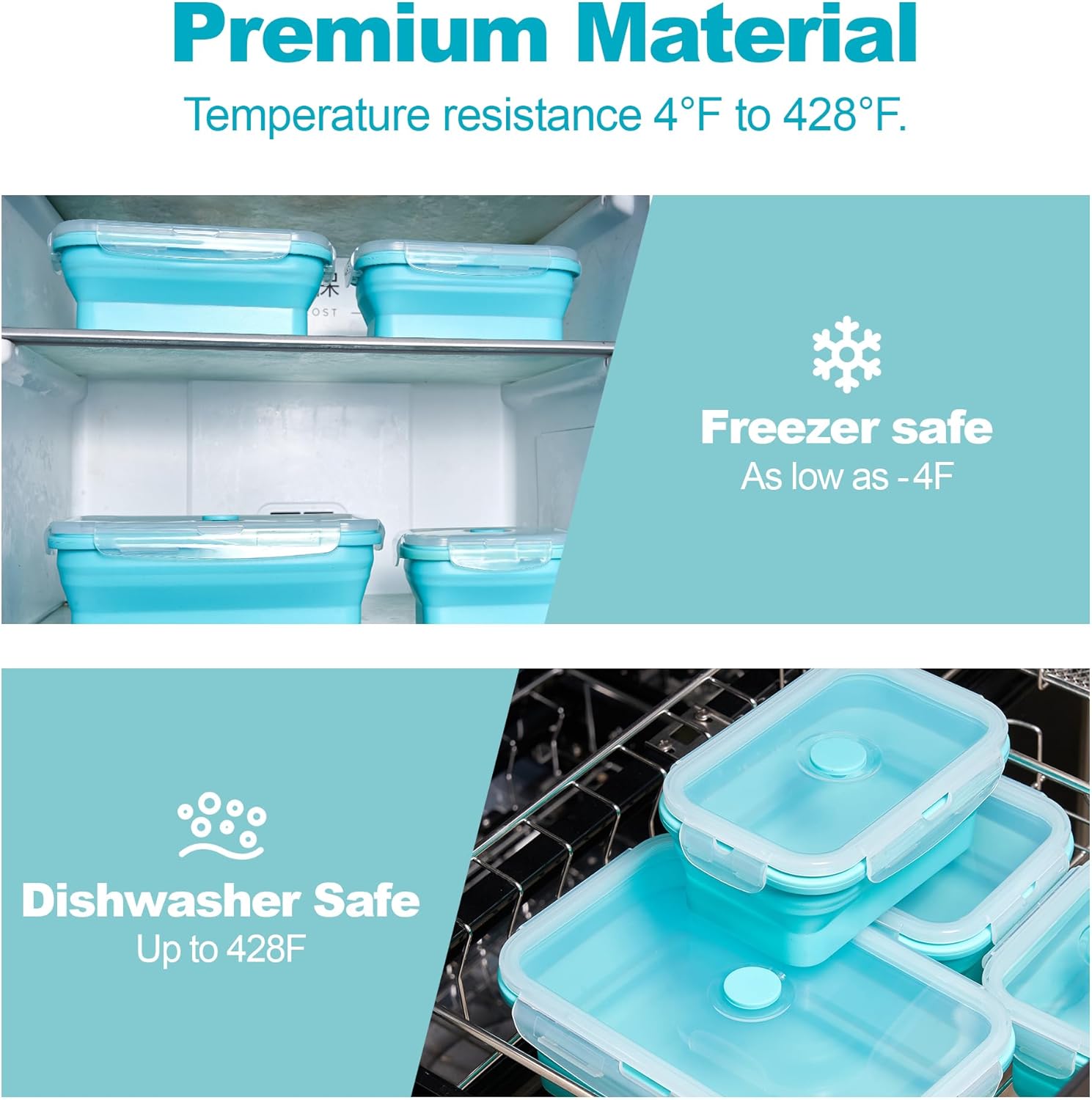 Collapsible Food Storage Conta – Meal Prep Oatmeal Bewertung und Preis