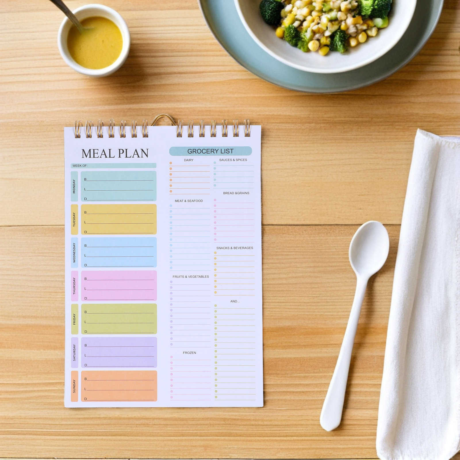 Weekly Meal Planner Notebook A – Meal Prep Menu Bewertung und Preis