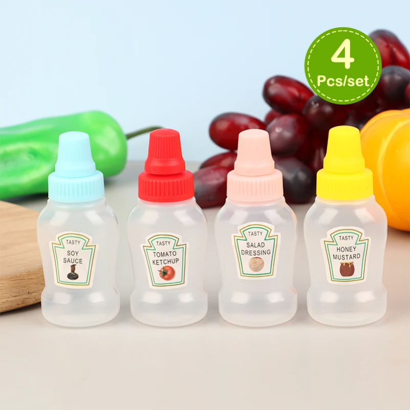 4Pcs/set Mini Sauce Bottle Ket – Herb Keeper Bottle Bewertung und Preis