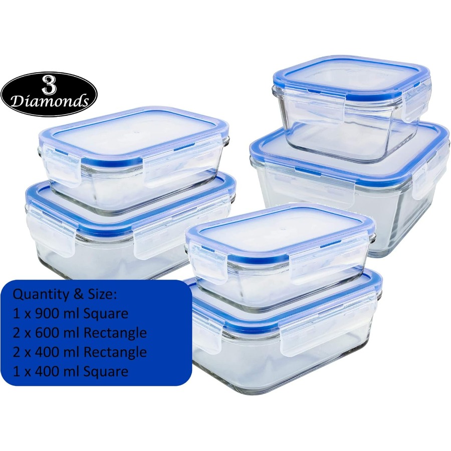 Glass Containers BPA-Free Lock – Meal Prep Freezer Bewertung und Preis