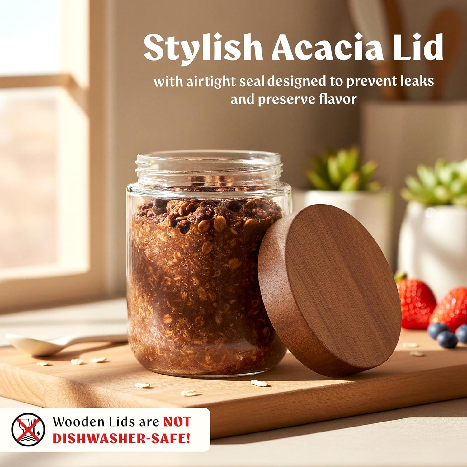 Overnight Oats Containers with – Meal Prep Oatmeal Bewertung und Preis