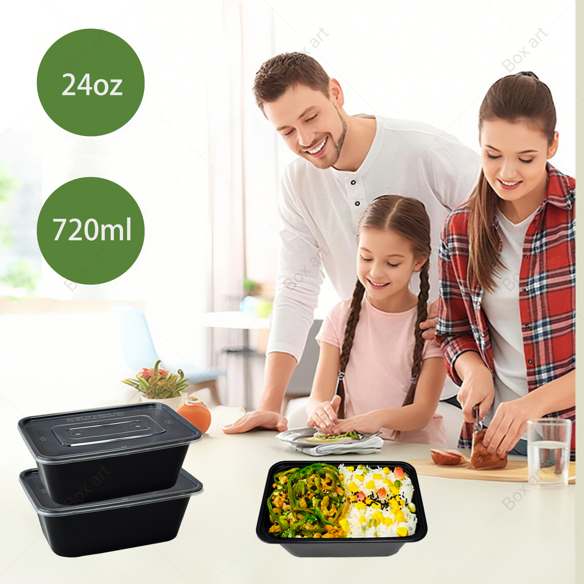 15/50Pcs, 720ml Rectangular Me – Meal Prep Menu Bewertung und Preis
