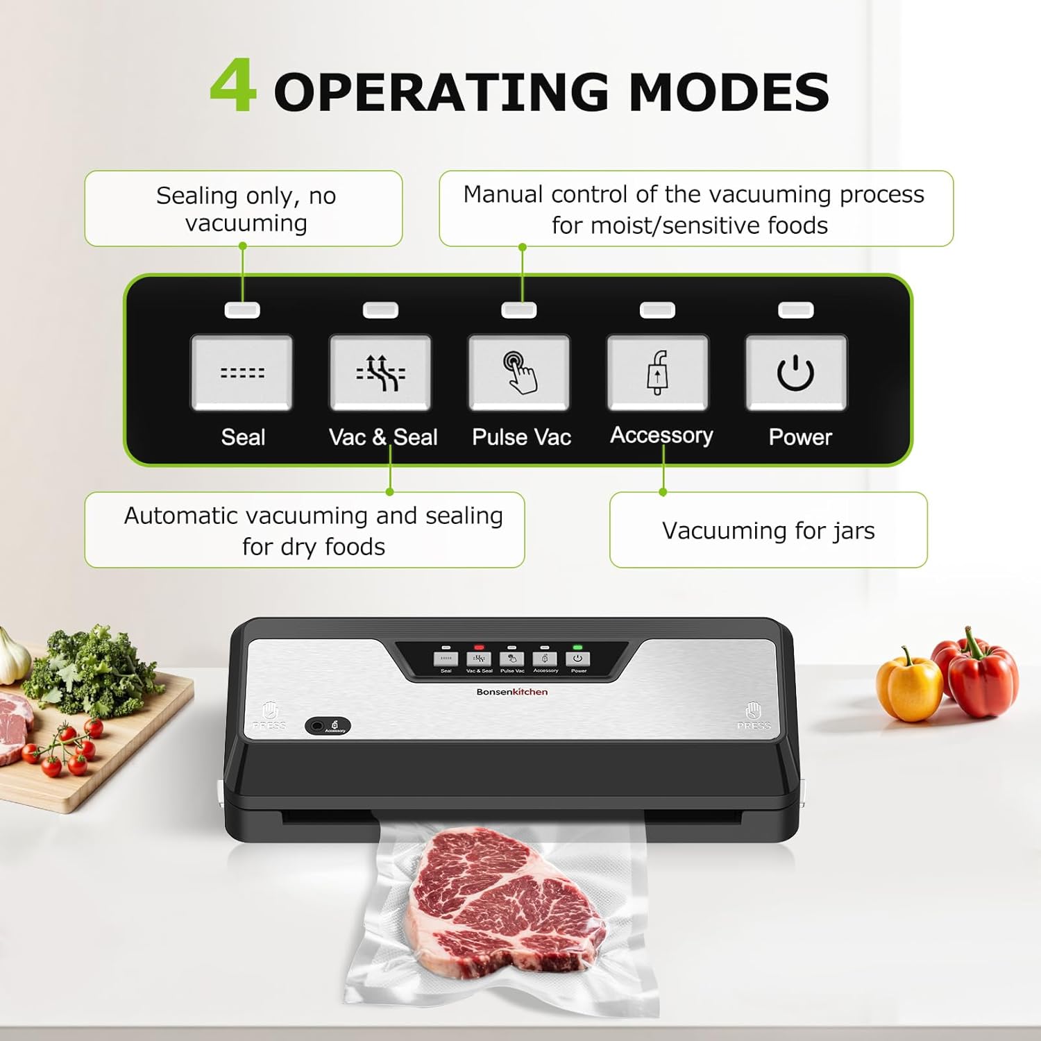 Vacuum Sealer Machine with Bui – Meal Prep For Cutting Bewertung und Preis
