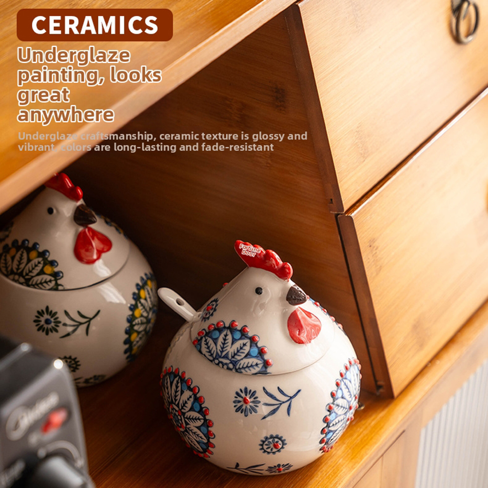 Cute Chicken Seasoning Jar Wit – Herb Keeper Bottle Bewertung und Preis
