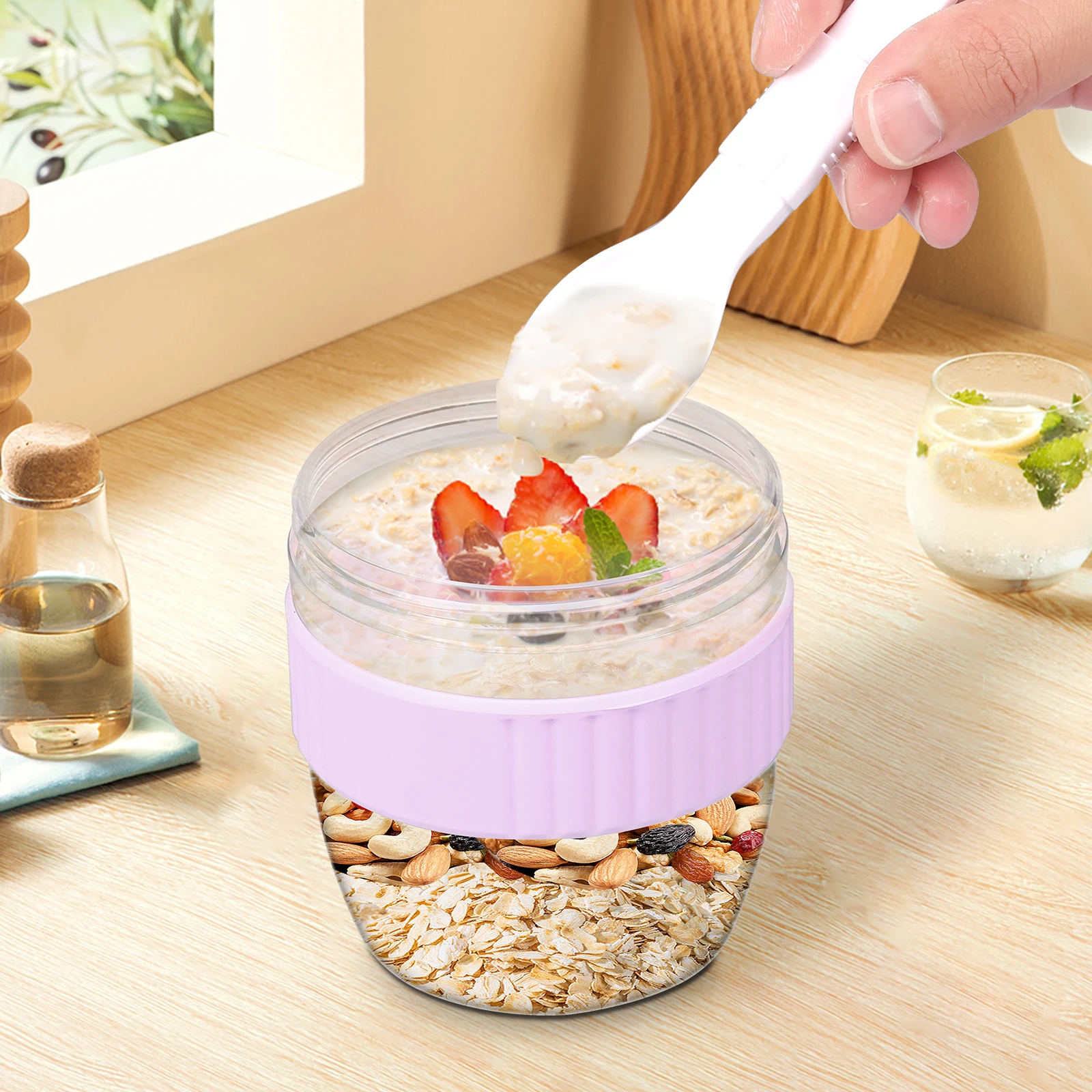Double Layer Overnight Oats Co – Meal Prep Oatmeal Bewertung und Preis