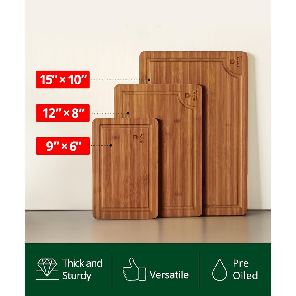 Durable Wooden Cutting Board S – Meal Prep For Cutting Bewertung und Preis