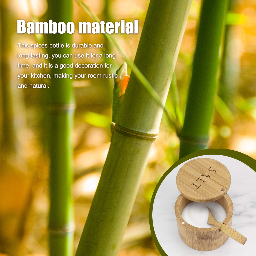 Spice Jar Shaker Bamboo Pepper – Herb Keeper Bottle Bewertung und Preis