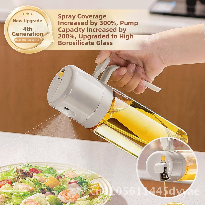 550ml Glass Oil Spray Pot for  – Herb Keeper Bottle Bewertung und Preis